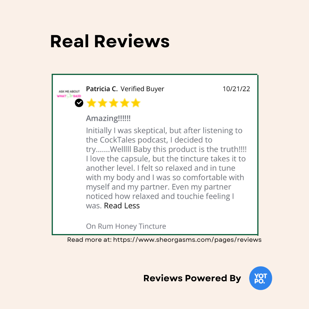 Orgasm Activation Elixir