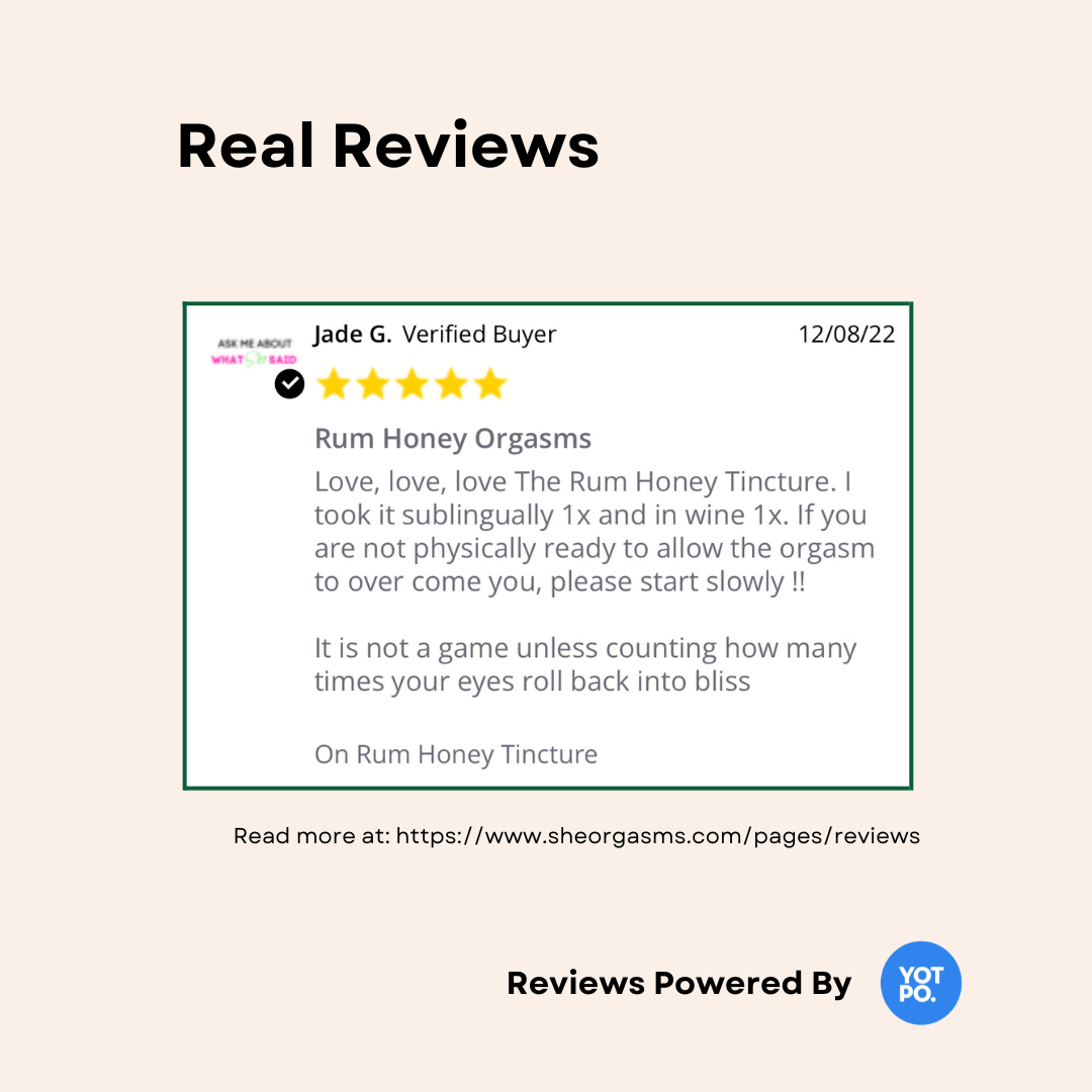 Orgasm Activation Elixir