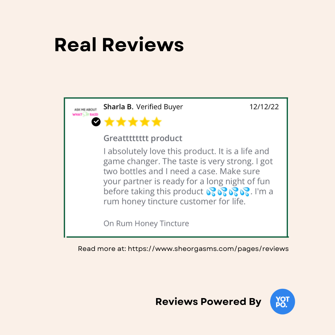 Orgasm Activation Elixir