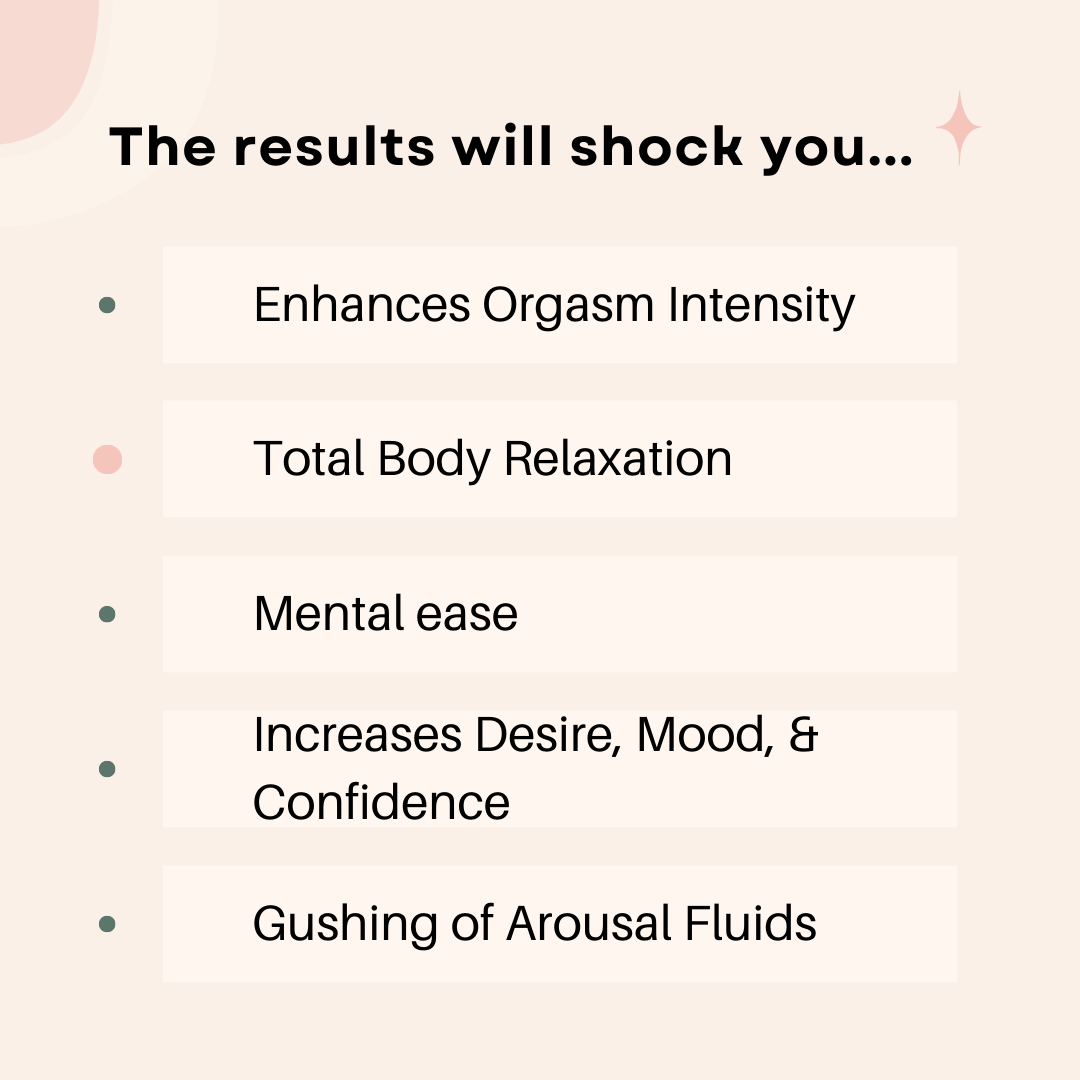 Orgasm Activation Elixir